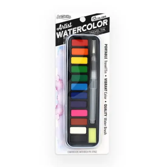 ArtSkills&reg; Watercolor Travel Set {1}