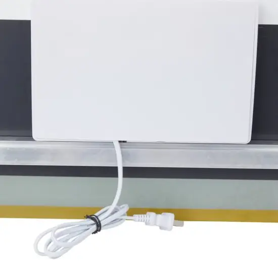 Clear Glass Modern Anti Fog Mirror, 47" x 2" x 30" {7}