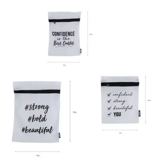 Woolite&reg; Printed Mesh Wash Bags, 3ct. {10}