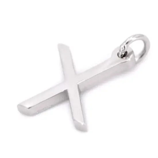 Sterling Silver Alphabet Charm by Bead Landing&trade; X {5}