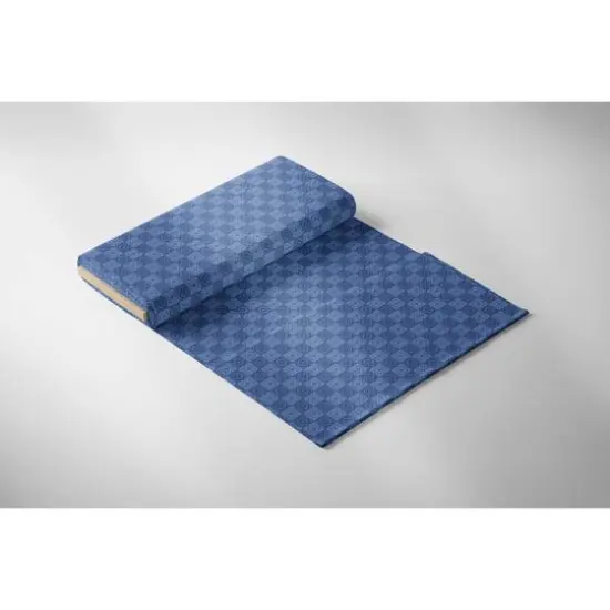 Emma & Mila® Tiles Blue Cotton Fabric By The Yard, 8yd. Bolt {4}