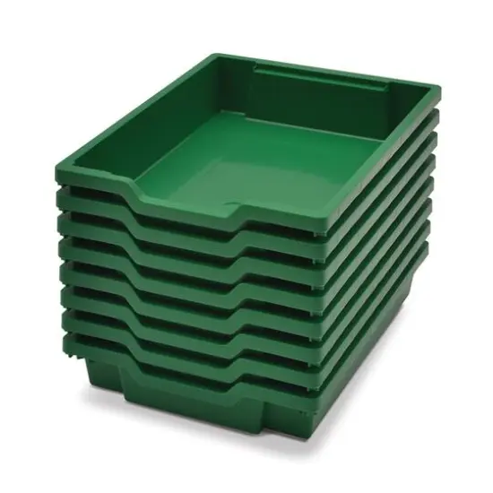 Gratnells Shallow F1 Tray, 8ct. Grass Green {1}