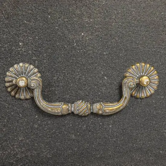 Hello Honey&reg; Distressed Black Wood Dresser Cabinet {10}