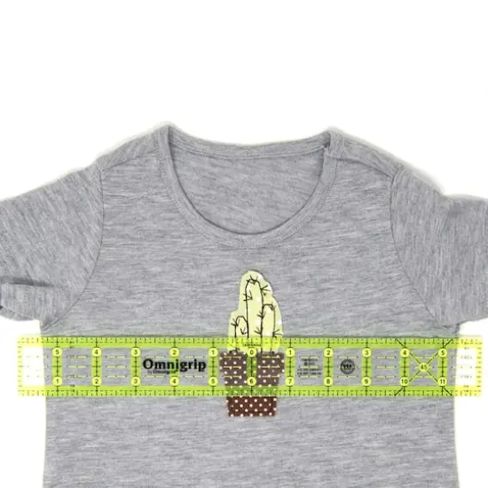 Omnigrip Clear Rectangle Quilting & Sewing Ruler, 1.5" x 12" {3}