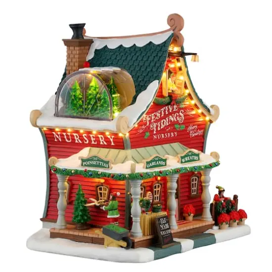 Lemax&reg; Santa's Wonderland Festive Tidings Nursery {4}