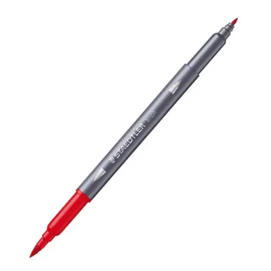 Staedtler&reg; 72 Color Double-Ended Watercolor Brush Pen Set {3}