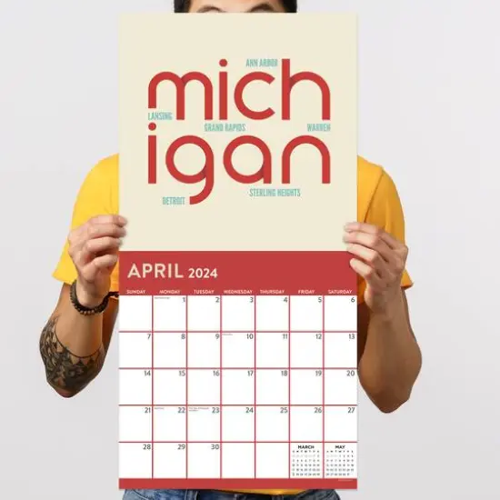 TF Publishing 2024 Home: Michigan Wall Calendar {6}