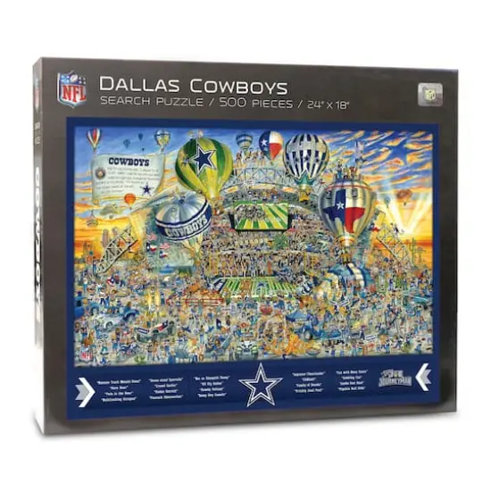 Joe Journeyman NFL 500 Piece Jigsaw Puzzle Dallas Cowboys {1}