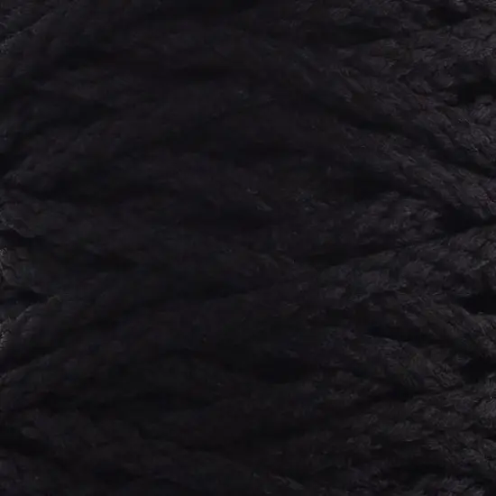 John Bead 4mm Braided Macram&eacute; Cord, 70yd. Black {4}