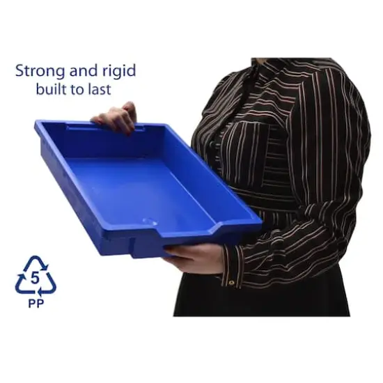 Gratnells Shallow F1 Tray, 8ct. Royal Blue {5}