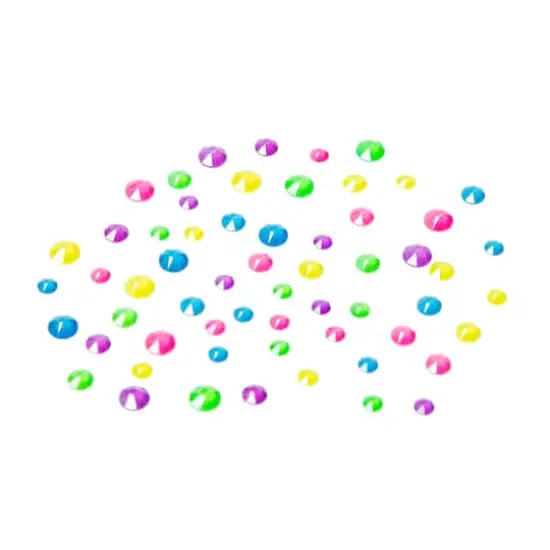 Round Flatback Austrian Crystals Mix by Bead Landing™, 60ct. Electric {1}