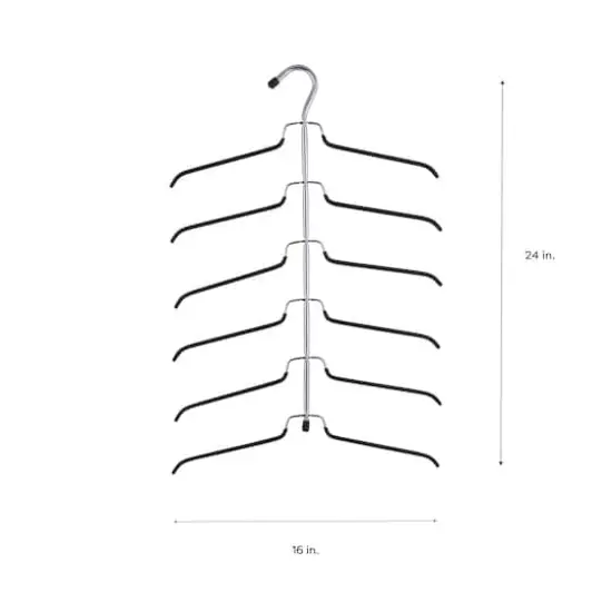 Organize It All Chrome 6 Tier Blouse Tree Hanger {5}