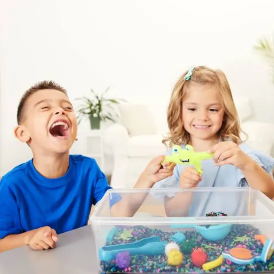 Creativity for Kids&reg; Sensory Bin Outer Space {7}