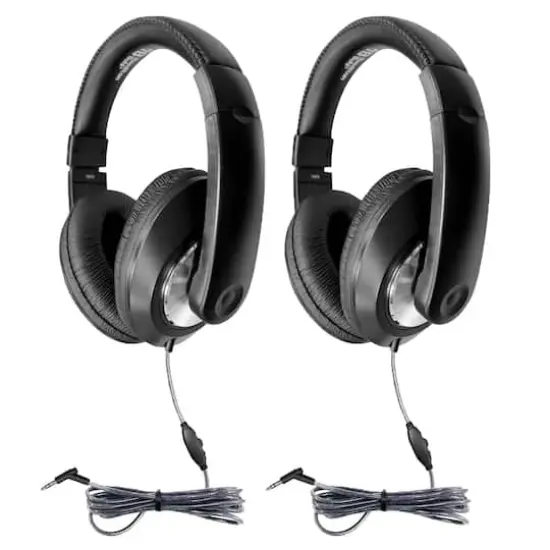 HamiltonBuhl&reg; Smart-Trek&trade; Deluxe Stereo Headphone, 2ct. {1}