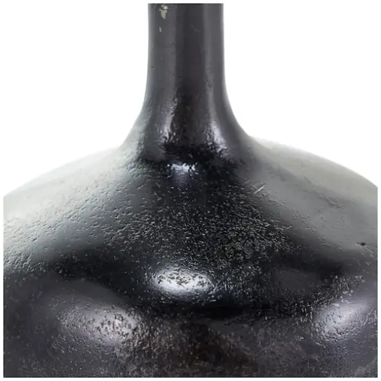 CosmoLiving by Cosmopolitan Contemporary Aluminum Vase Set Black {4}