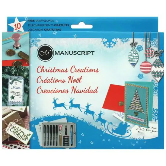 Manuscript Cartridge Pen Christmas Creations Set {1}
