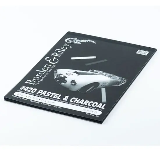 Borden & Riley #420 Pastel & Charcoal Pad,9" x 12" {3}