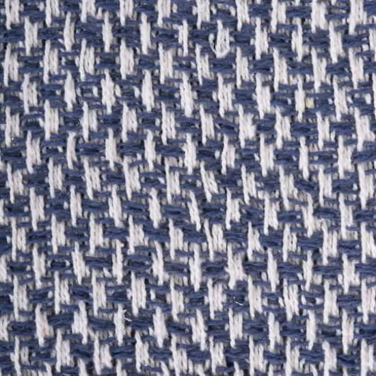 DII&reg; Nautical Blue Woven Throw {4}