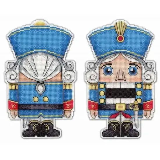 MP Studia Nutcracker Plastic Canvas Counted Cross Stitch Kit {1}