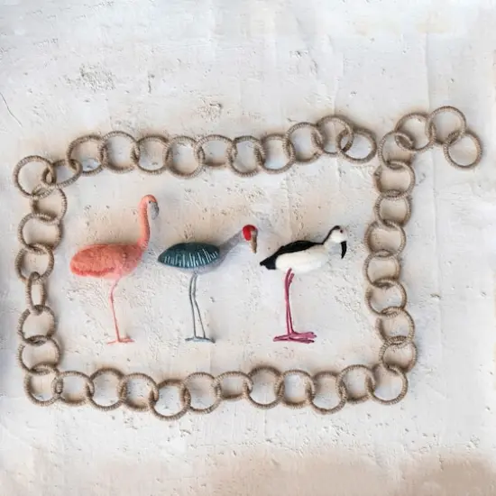 Hello Honey&reg; 3 Pack 7" Waterfowl Figurine Wool Felt Figurines {3}