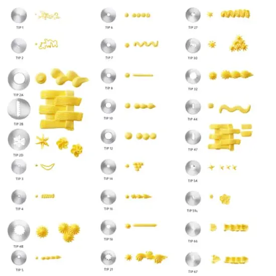 Wilton&trade; 55-Piece Master Cake & Cupcake Piping Tip Set {7}