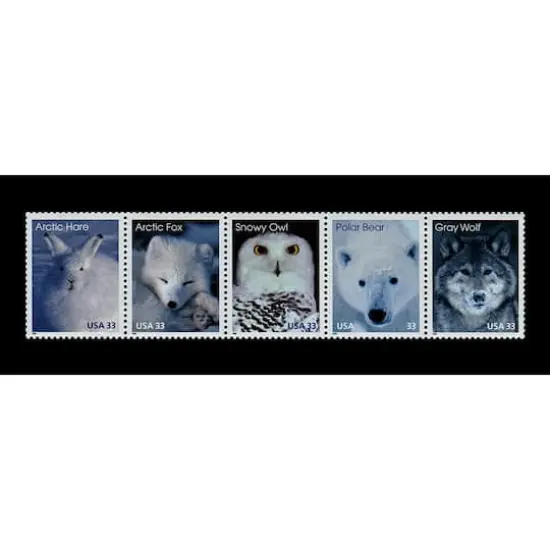 Arctic Animal United States Postage Stamp Series {3}