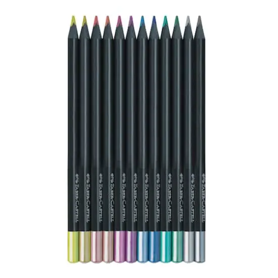 Faber-Castell&reg; Black Edition Metallic Colored Pencils {3}