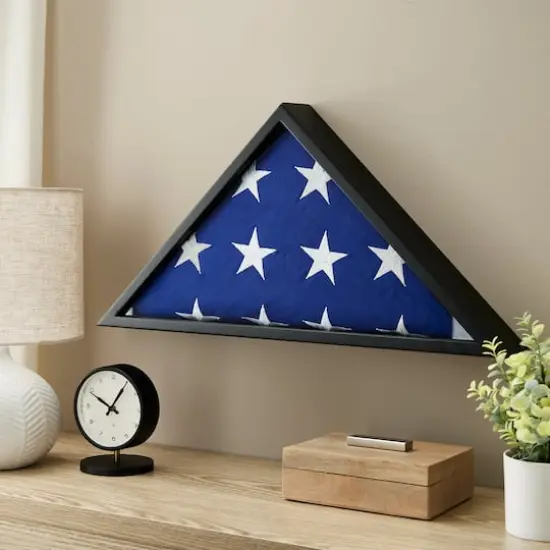 Black Memorial Flag Case by Studio D&eacute;cor&reg; {3}