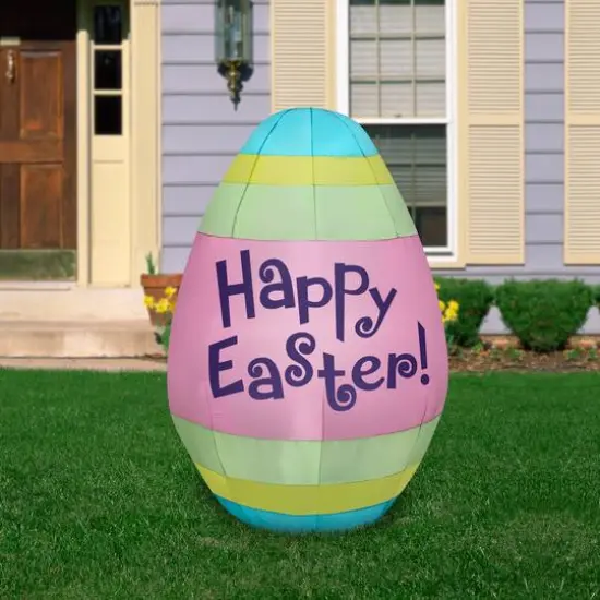 5.5ft. Airblown&reg; Inflatable Easter Egg {3}