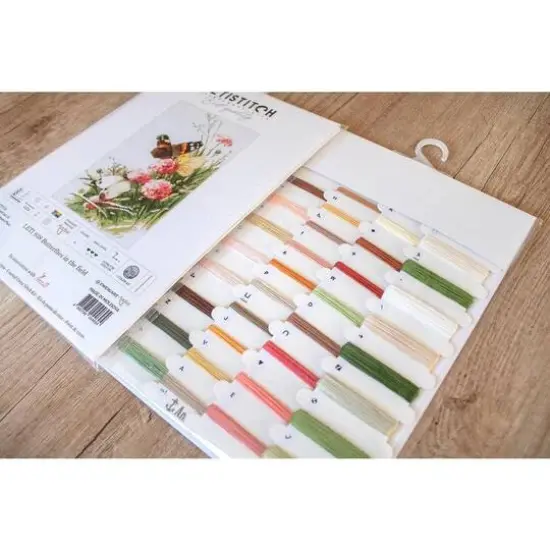Letistitch Butterflies In The Field Counted Cross Stitch Kit {6}