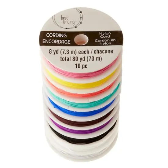 Bead Landing&trade; Nylon Cording Value Pack {4}