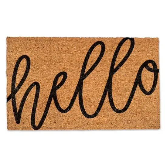 Hello Script Doormat {1}