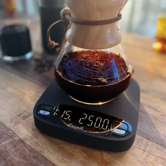 Escali Versi 4-Mode Digital Coffee Scale {6}