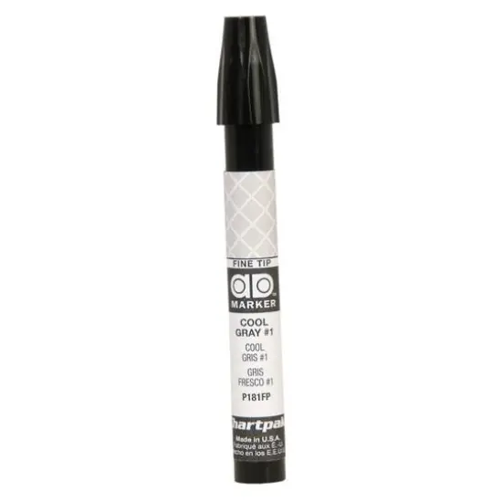 Chartpak Fine Tip Ad&trade; Marker P181 Cool Gray 1 {1}