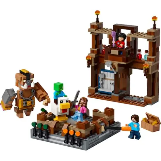 LEGO&reg; Minecraft&reg; Woodland Mansion Fighting Ring Gamer Toy with Mob Figures 21272 {3}