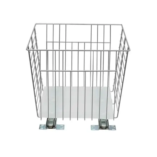 Household Essentials Glidez Sliding Vegetable Bin Silver {10}