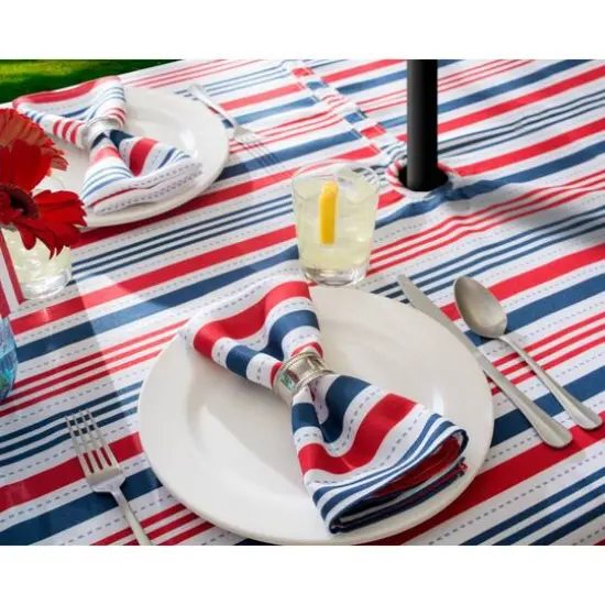 DII&reg; Patriotic Stripe Outdoor Napkin, 6ct. {9}