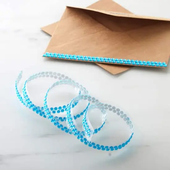 Bling on a Roll&trade; Double Row Rhinestones by Recollections&trade; Turquoise {3}