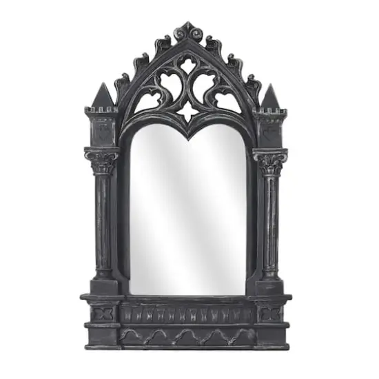 10.5" Black Arch Mirror Tabletop D&eacute;cor by Ashland&reg; {1}