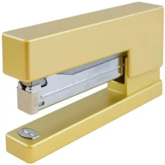 JAM Paper Stapler, Tape Dispenser & Pen Holder Trio Kit Gold {4}