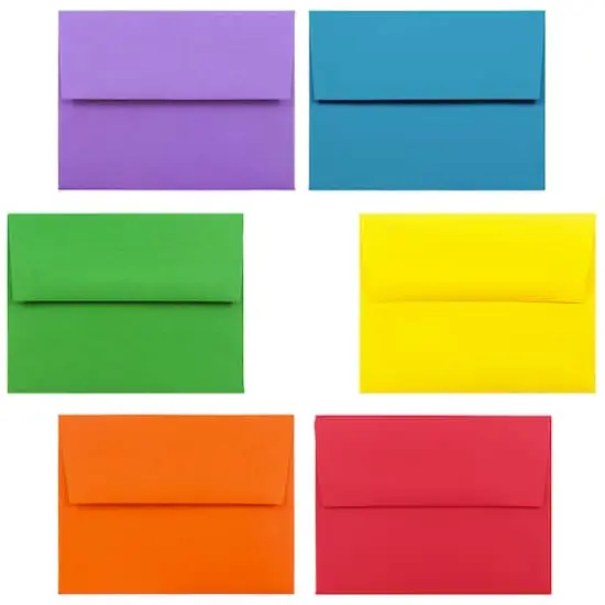 JAM Paper A2 Assorted Color Invitation Envelopes, 150ct. {3}