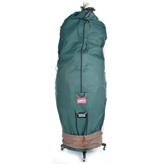 TreeKeeper Large Girth Upright Tree Storage Bag with Wheels {3}