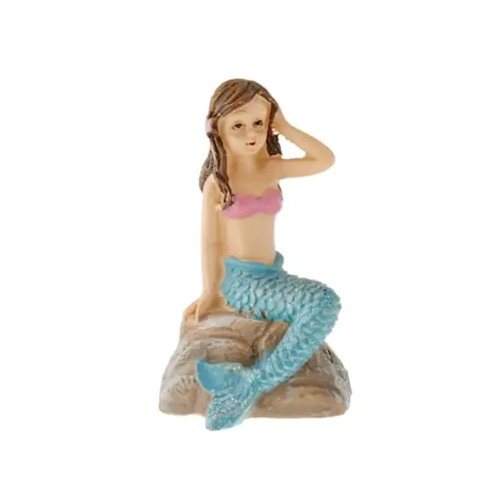 Miniature Mermaid on a Rock by Make Market&reg; {4}