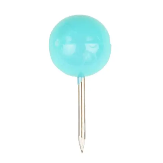 JAM Paper Colorful Round Push Pins, 100ct. Teal {4}