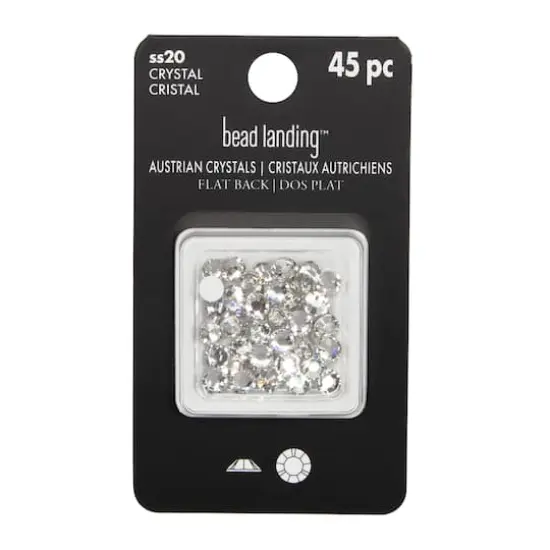 SS20 Round Flatback Austrian Crystals by Bead Landing&trade;, 45ct. {5}