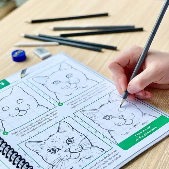 ArtSkills&reg; Art Class Basics Learn to Draw Activity with Pencil Set {6}