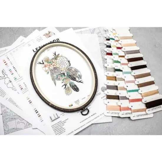 Letistitch Moon Dreams Counted Cross Stitch Kit {4}