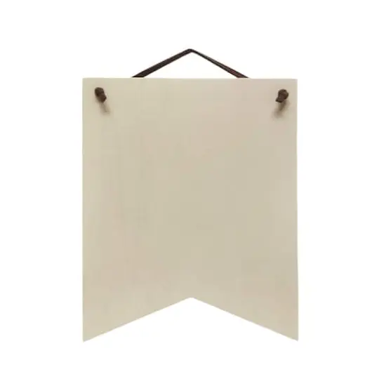 8" Unfinished Ribbon Plywood Plaque by Make Market&reg; {3}