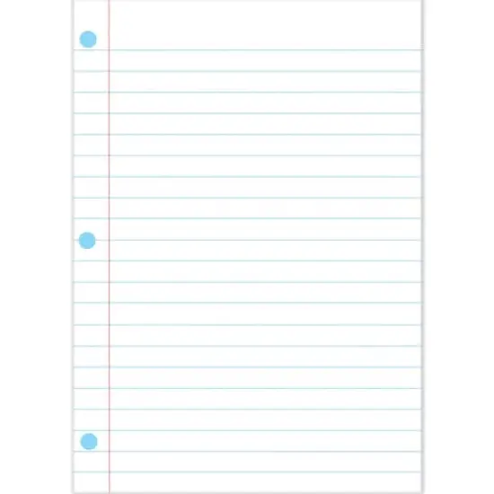 Ashley Productions Die-Cut Magnets, Notebook Page, 6ct. {1}