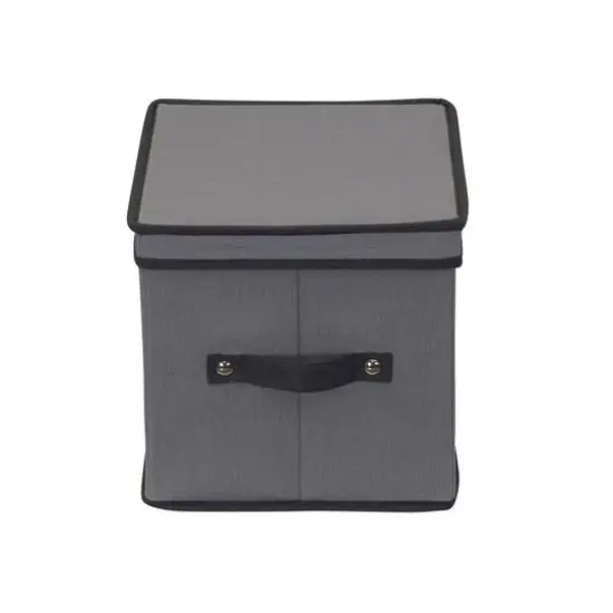 Household Essentials Champagne Glassware Storage Box Gray {7}